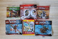 LEGO NINJAGO BAGS - 6 IN TOTAL - NEW/FACTORY SEALED