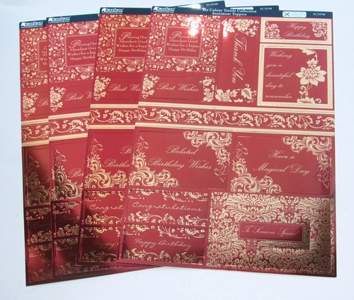 Kanban die cut foiled - a4,