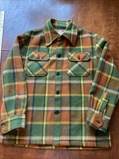 swanndri wool Jay Mac Jac Button Shirt Men’s 38 Vintage Read Description