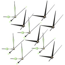  10 Sets Backwards Clock Wall Clocks for Kitchen Modern Hand