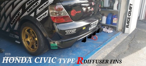 Track day rear diffuser - track,