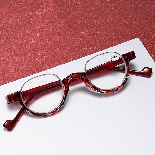 Half rimless reading - half, glasses