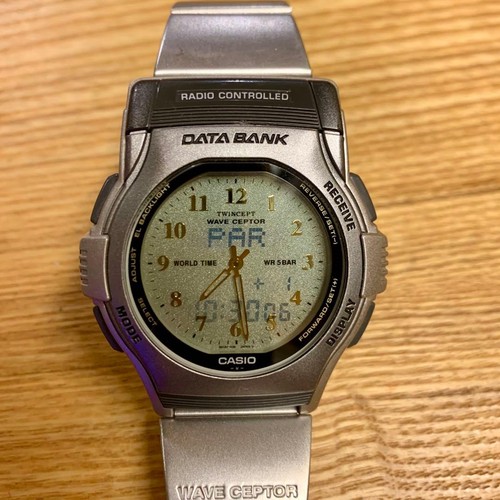 Casio data bank wave ceptor - casio,