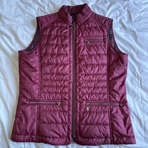 Ladies burgundy padded - burgundy,