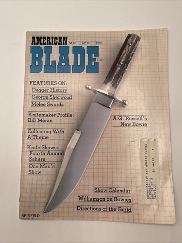 American blade april - american, 1979