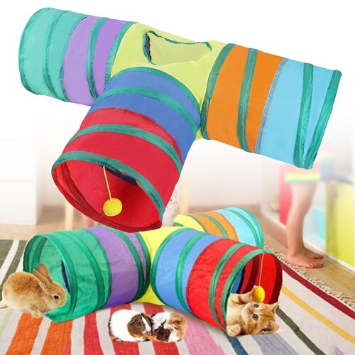 Foldable rainbow tunnel tube - foldable,