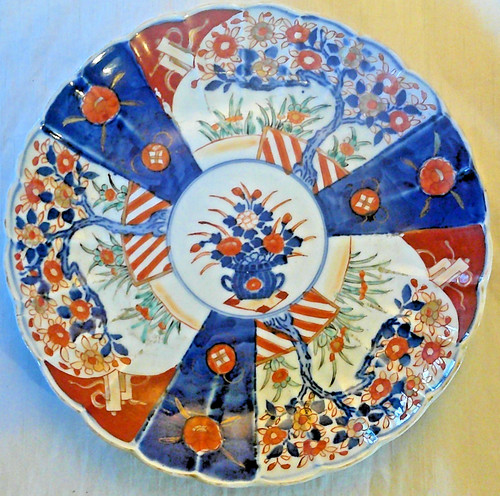 Antique imari japanese large - antique,