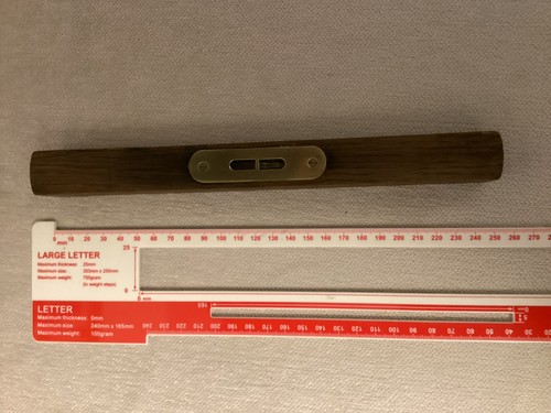 Vintage inch spirit level - 10,