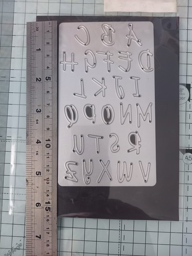 Sizzix thinlits alphabet dies - thinlits,