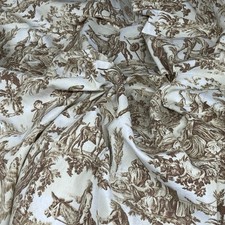 French Toile De Jouy Vintage