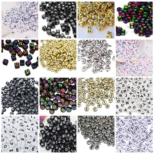 Letter beads mixed - letter,