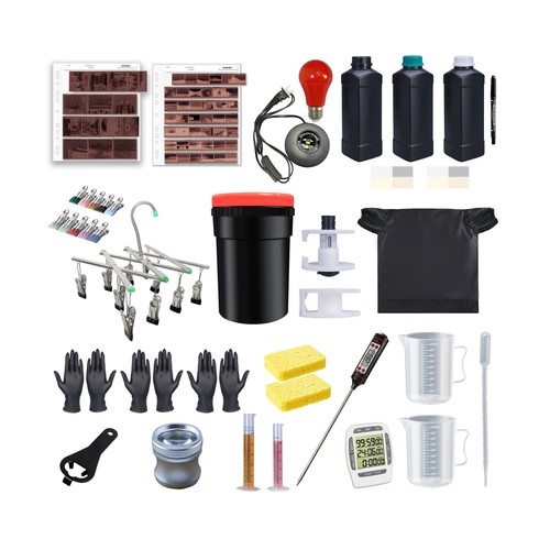 Darkroom film processing - film,