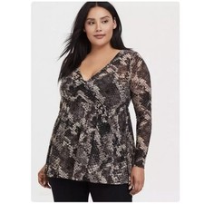 Torrid Snakeskin Babydoll