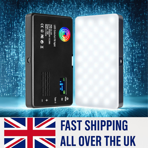 Portable dimmable rgb led - portable,