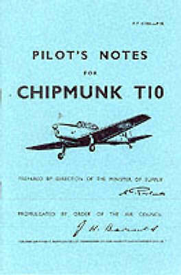 Pilot notes for chipmunk - notes,