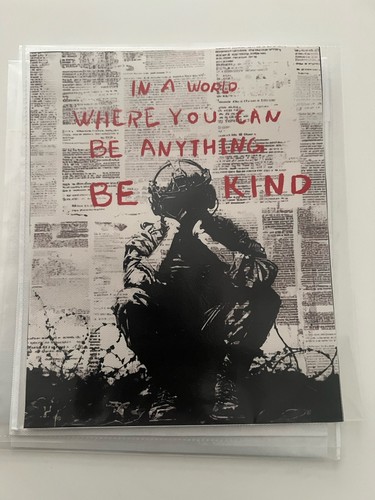 Banksy kind art print - ,