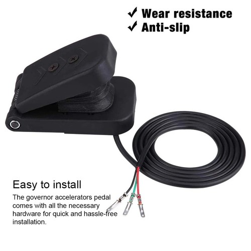 Electric foot throttle pedal - foot,