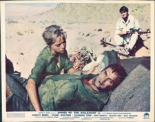 SANDS OF THE KALAHARI SUSANNAH YORK STANLEY BAKER STUART WHITMAN LOBBY CARD