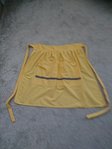 Vintage nylon yellow half - vintage,