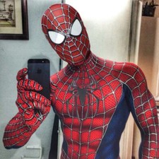 Spiderman Adult Kids Cosplay Costume Classic Raimi  Halloween Zentai Suit Hot