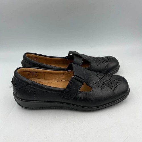 Hotter womens black - hotter, leather
