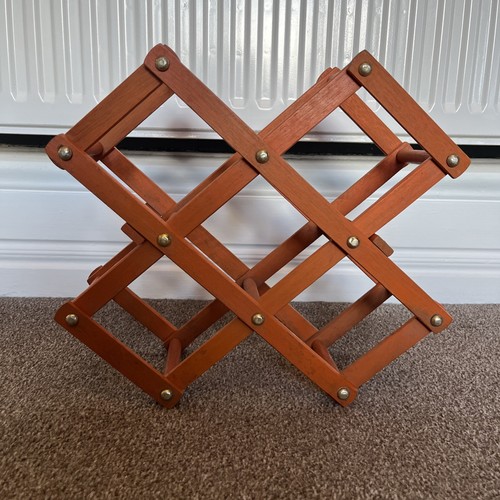 Vintage wine rack wooden - wine,