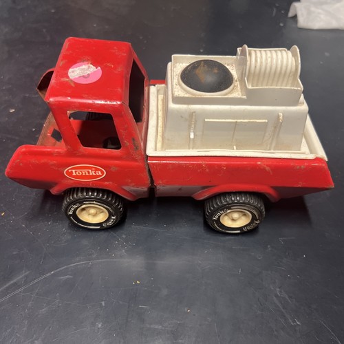 Vintage red white tonka water - vintage,