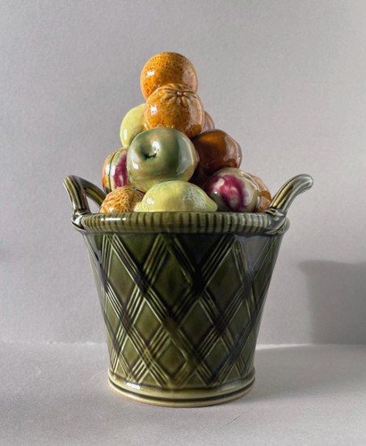 Holkham pottery fruit - pottery,