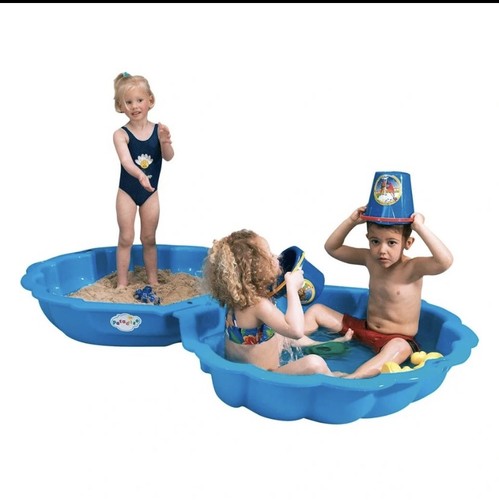 Maxi shell sand box blue - box,