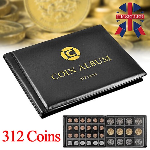 312 coin album book coins - album,