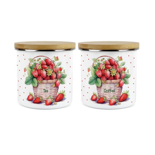 Strawberry basket tea coffee - strawberry,