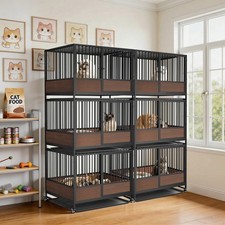 Stackable Cat Cage Indoor