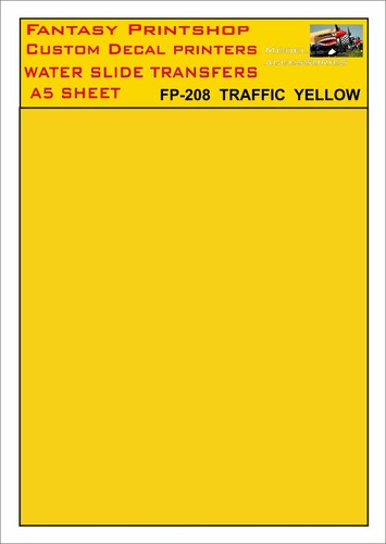 Decal solid colour water - colour,