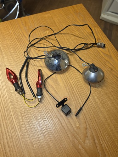 Pair circular chrome auxiliary - circular,