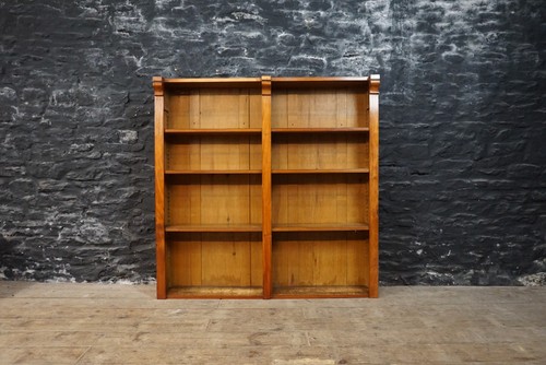 Antique mahogany open - mahogany, double