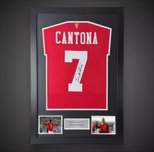 Eric Cantona Hand Signed And