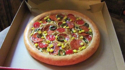 Fake artificial fast food - fake,