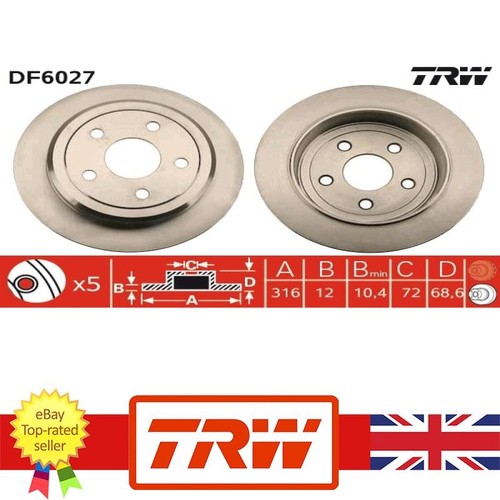 Brake disc for chrysler - for,