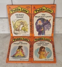 Ladybird Vintage First Editions Puddle Lane Stage 3 - Books No. 2,4,5 & 6 