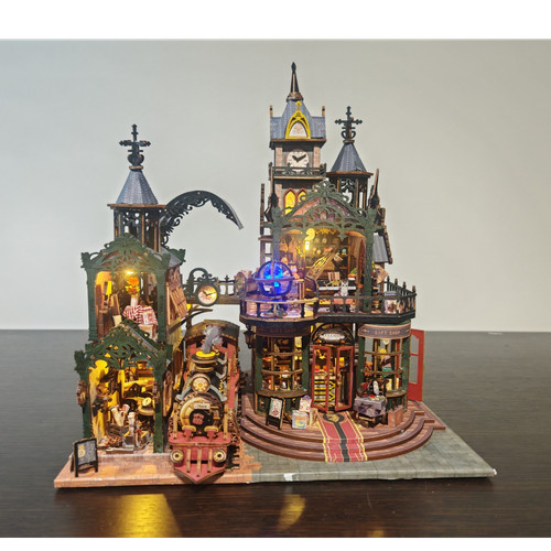 Steampunk storey gift - steampunk, 2-storey