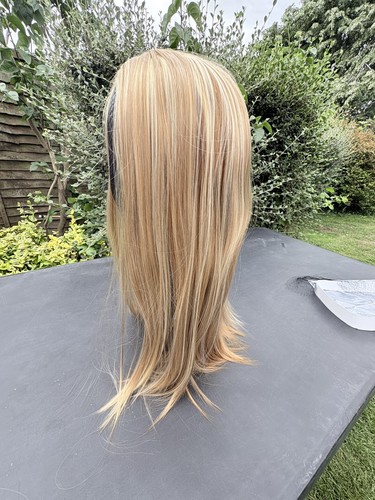 Wig long straight light ash - light,