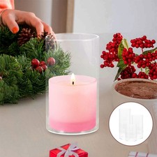  Glass Sleeves for Candles