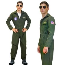 Mens Flight Suit Top Aviator