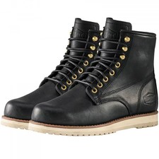 Spirit Motors Robby Wings Motorcycle Motorbike Urban Leather Boots - Black