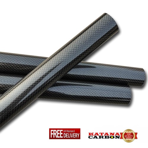 Carbon fibre tube gloss - fibre, 3k