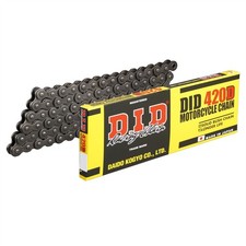 D.I.D. Non O-Ring Chain Black 420-98 Honda C50 LAC,LAE 1982 - 1987
