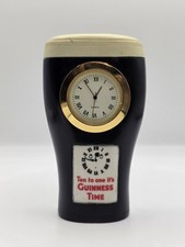 Guinness Heritage Toucan Desk Clock Collectible Vintage Style With Original Box