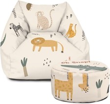 Safari Animal Kids Bean Bag