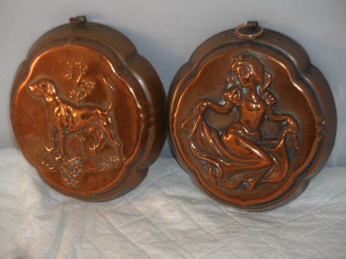 Vintage small copper coated - vintage,