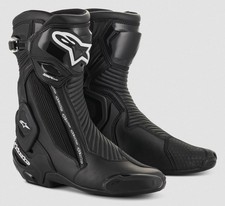 Alpinestars SMX Plus V2 Mens Motorcycle Boots Black Size UK7